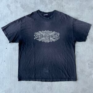 Vintage Hellacopters FADED** black graphic t shirt